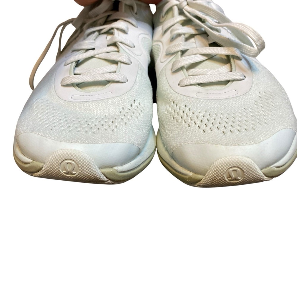 Lululemon Chargefeel Workout Athletic Shoes Women 9.5 EU 42 Green White - Picture 10 of 15
